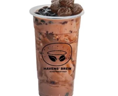 CHOCO KISSES MILK TEA WITH TAPIOCA (ASSORTED SOLO 7+1 COMBINATION OF FRUIT TEA,MILK TEA & ICED COFFEE)