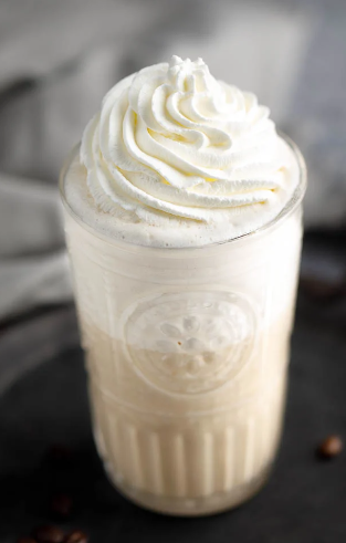 FRAPPE VANILLA FRAPPE VANILLA, COFFEE BASE, WITH COFFEE JELLY