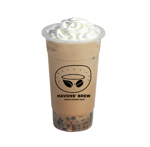 KOPI CARAMEL ICED COFFEE, KOPI CARAMEL, BREWED SALTED CARAMEL WITH CREAM FLOAT, BEST SELLER (ASSORTED GRANDE 5+1 COMBINATION OF FRUIT TEA,MILK TEA & ICED COFFEE)