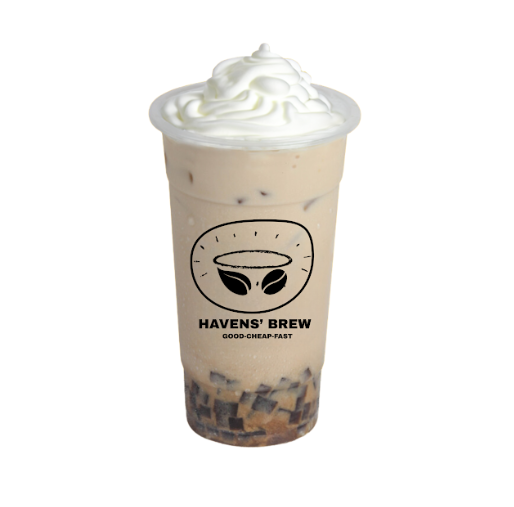 KOPI VANILLA ICED COFFEE, KOPI VANILLA, BREWED VANILLA WITH CREAM FLOAT (ASSORTED SOLO 7+1 COMBINATION OF FRUIT TEA,MILK TEA & ICED COFFEE)