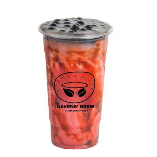 RED VELVET RED VELVET MILK TEA WITH TAPIOCA (with free siomai party tray for every 30 cups)