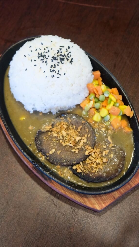 SIZZLING BURGER STEAK SIZZLING BURGER STEAK