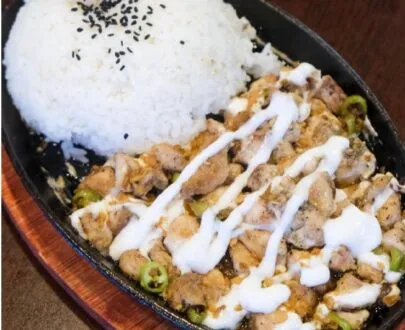 SIZZLING CHICKEN SISIG