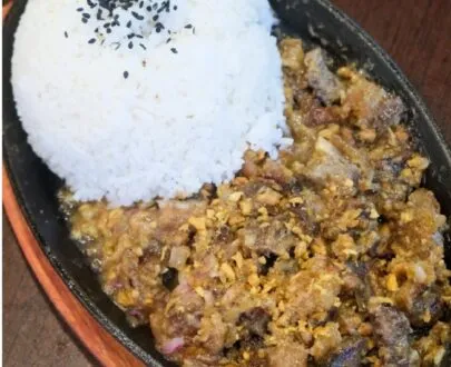 SIZZLING LECHON PAKSIW