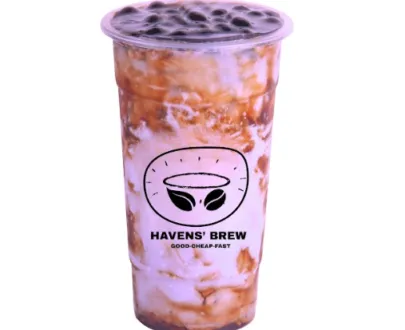TARO MILK TEA, GROUNDED TARO ROOT WITH TAPIOCA (with free siomai party tray for every 30 cups)