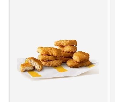 10 PC CHICKEN MCNUGGETS 10 PC CHICKEN MCNUGGETS