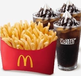 BFF FRIES N' MCFLOAT COMBO BFF FRIES N' MCFLOAT COMBO
