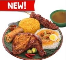 CHICKEN INASAL & 1 PC PORK BBQ SOLO FIESTA CHICKEN INASAL & 1 PC PORK BBQ SOLO FIESTA