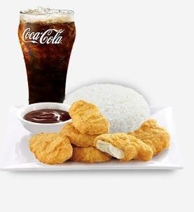 6 PC CHICKEN MCNUGGETS WITH RICE MEAL 6 PC CHICKEN MCNUGGETS WITH RICE MEAL