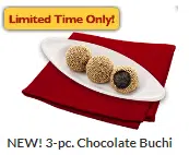 NEW 3 PC CHOCOLATE BUCHI